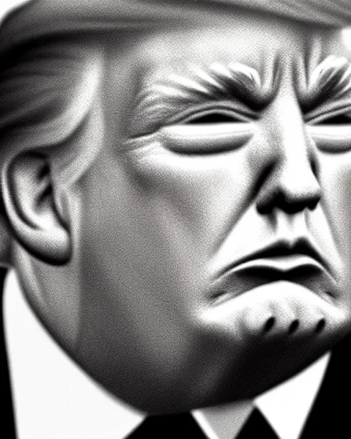 Prompt: photo of donald trump sweating profusely, by alan bean, ultra detailed, character design, concept art, trending on artstation,