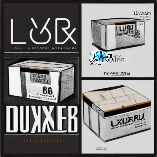 Image similar to luxuri box concept art