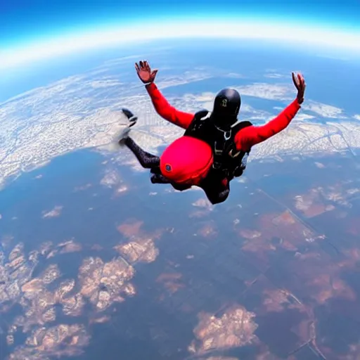 Image similar to skydiving first person perspective