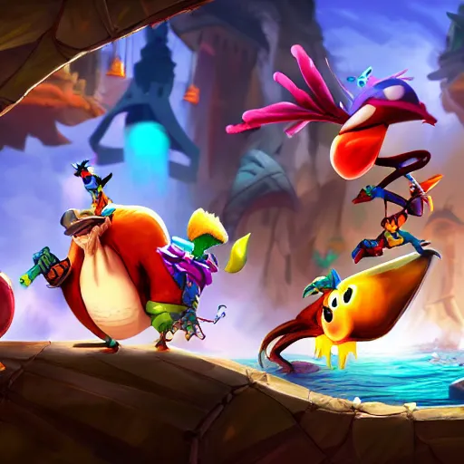 Rayman Legends Concept Art