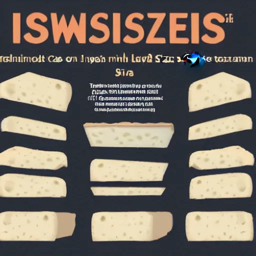 Image similar to isometric layers of swiss cheese, infographic, technical,