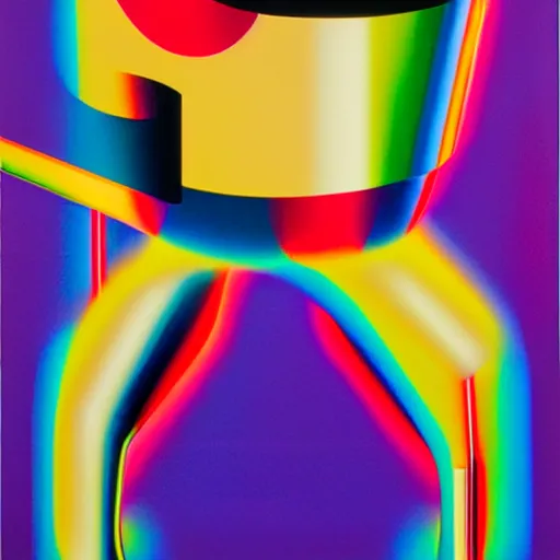 Prompt: chrome can by shusei nagaoka, kaws, david rudnick, airbrush on canvas, pastell colours, cell shaded, 8 k