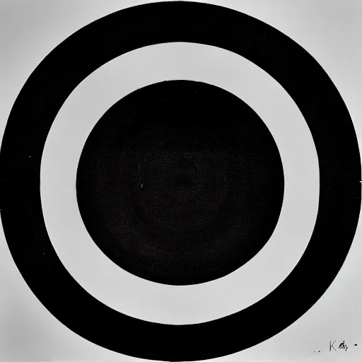 Prompt: bird with circle around it by karl gerstner, monochrome, symmetrical