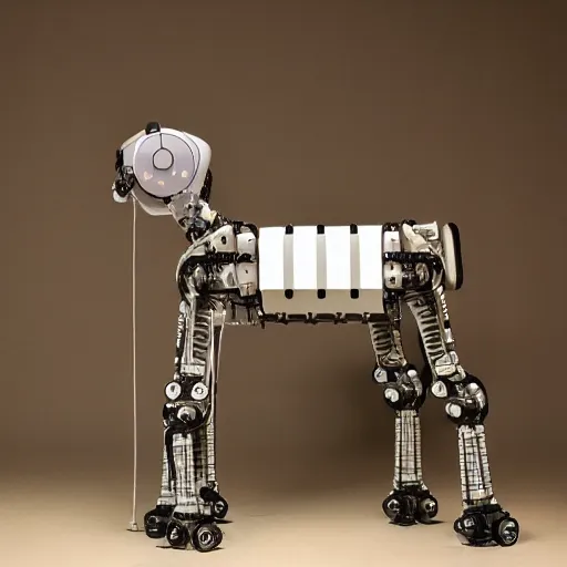 Image similar to robot horse by boston dynamics