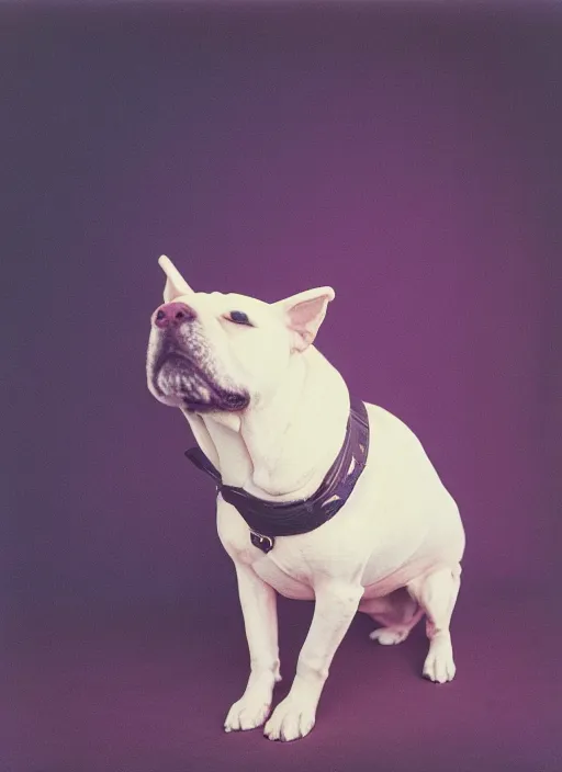 Prompt: a lumpy dog, body like a cloud, black, mutt, pitt, lab, short, fat, photorealistic leica s photograph, in outer space, kodachrome, psychedelic, platon