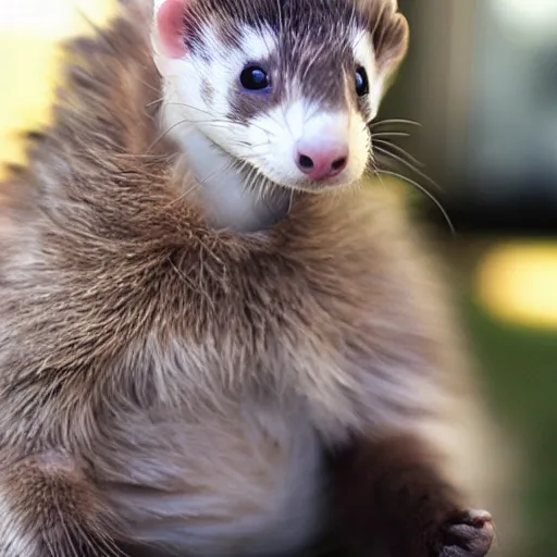 Image similar to ferret furry man