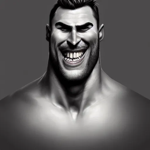 Greatest giga Chad face ever made