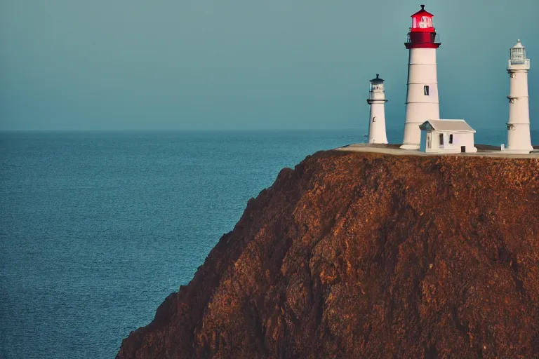 Prompt: film still of a lighthouse, photography, natural light, cinematic, 8 k