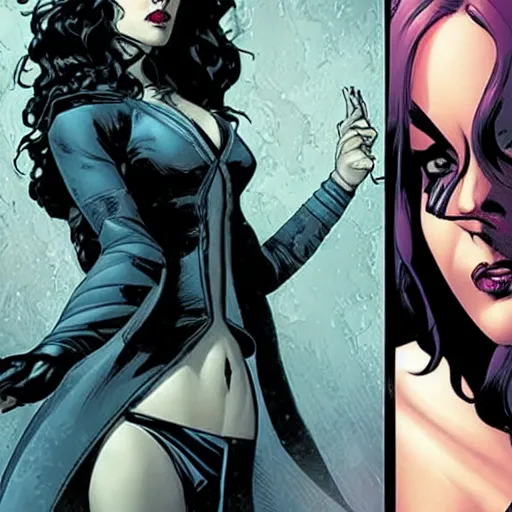 Image similar to yennefer in marvel comics