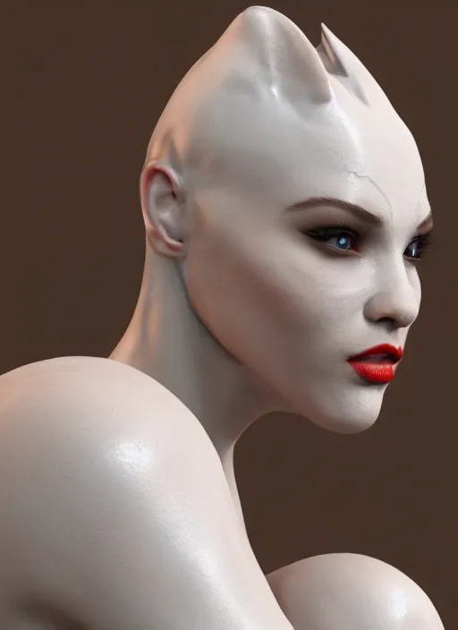 Prompt: White Panther Female , glossy intricate design, digital art, smooth vibrancy, high detail texture, lighting, 8k, unreal engine 5 rendered, marmoset toolbag rendered, octane rendered, trending in ArtStation, Art Style by Popularity_Choi and Ian Sprigger