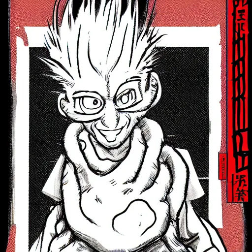 Image similar to portrait of saitama by dr seuss