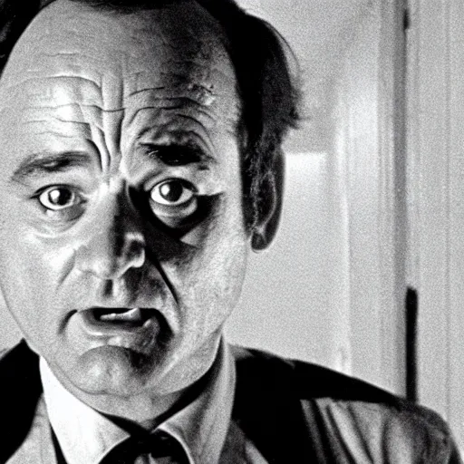 Image similar to bill murray in night of the living dead