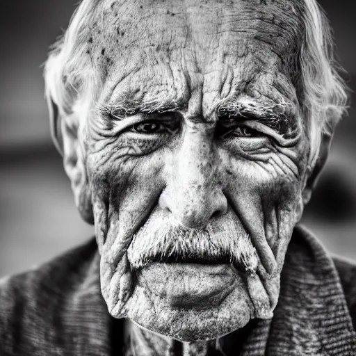 Prompt: portrait of an !!old!! man, 4k photo