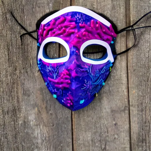 Image similar to Alien coral reef mask