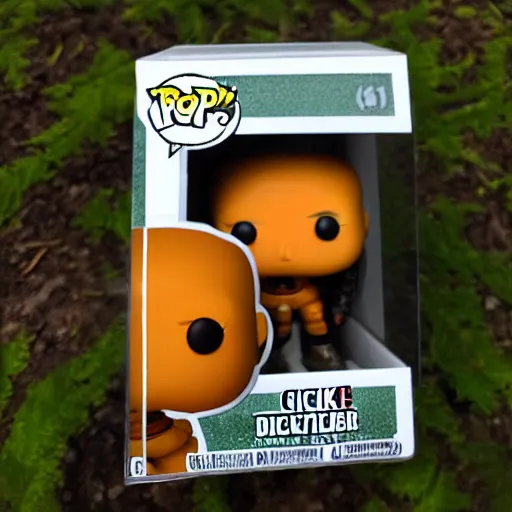 Image similar to A funko pop of a Clicker