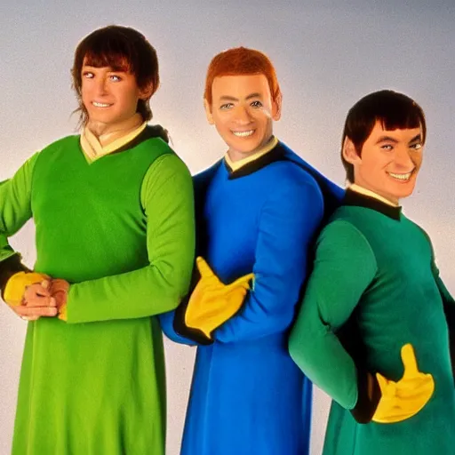 Image similar to The Wiggles in Lord of the Rings