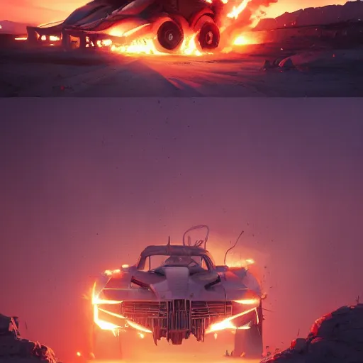 Image similar to hero world mad max, behance hd by jesper ejsing, by rhads, makoto shinkai and lois van baarle, ilya kuvshinov, rossdraws global illumination