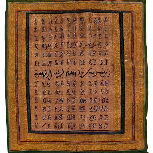 Image similar to magistra arabian bedouin mathematician sea of wonders desert silk features