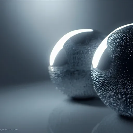 Image similar to an intricate render of a reflective ball, realistic studio lighting, light refraction, realistic reflections, octane render, unreal engine