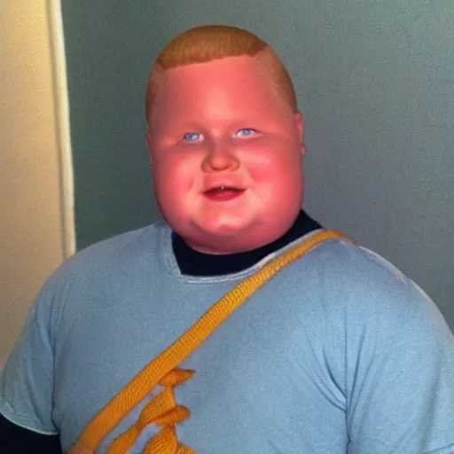 Prompt: bobby hill in real life