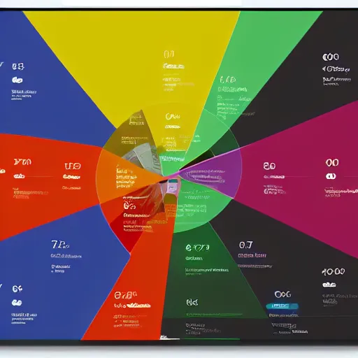 Prompt: Power Bi dashboard, by Kandinsky, photorealism, with volumetric natural light