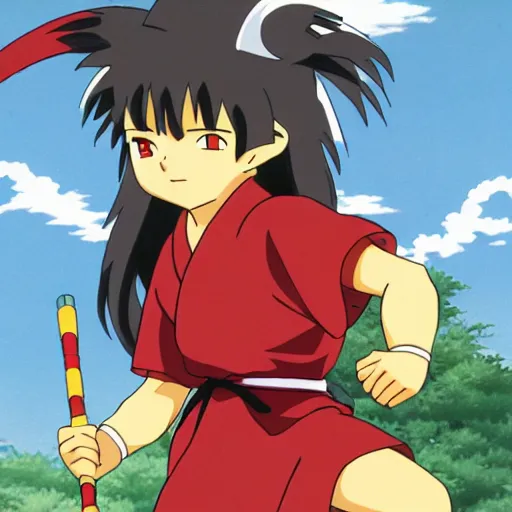 Prompt: inuyasha by studio ghibli