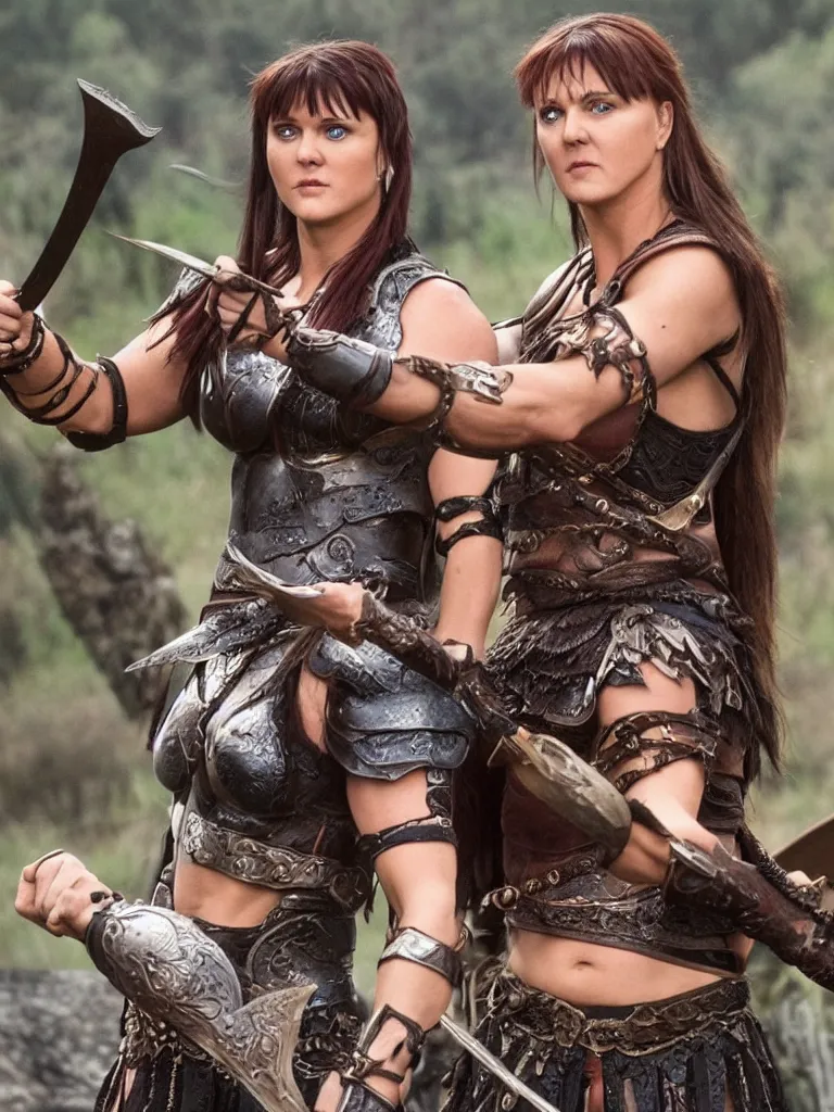 Image similar to Xena the Warrior Princess