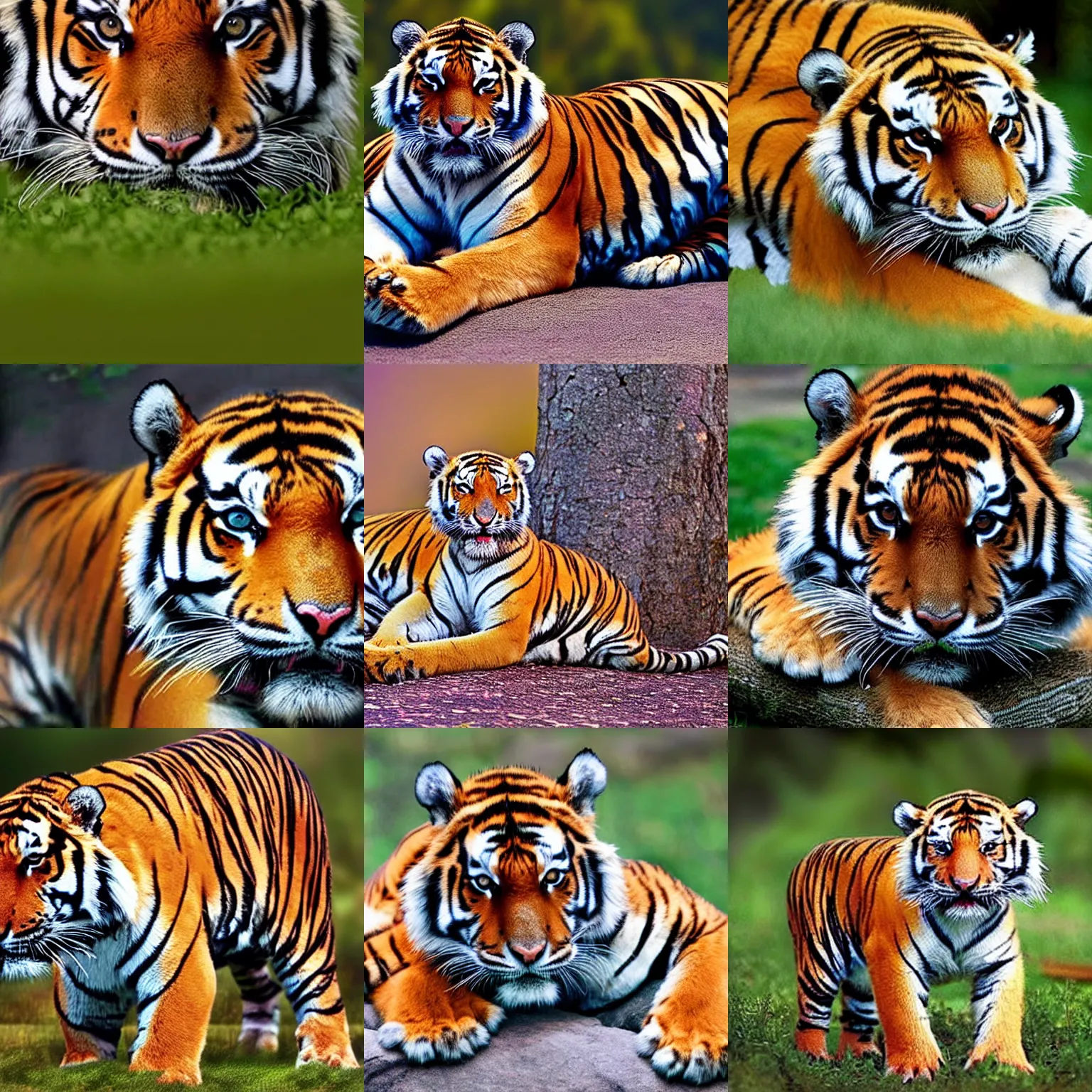Prompt: <photo creature source='tiger' traits='adorable cute fluffy friendly happy' desires='hug' location='cozy ' attention-grabbing hd>Cutest thing ever</photo>