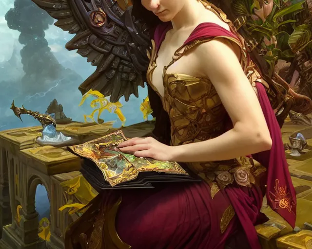 Image similar to photography of alex alemany, deep focus, d & d and mtg, fantasy, intricate, elegant, highly detailed, digital painting, artstation, concept art, matte, sharp focus, illustration, hearthstone, art by artgerm and greg rutkowski and alphonse mucha