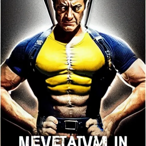 Prompt: movie poster of benjamin netanyahu as wolverine, realistic, cinematic, dramatic studio lighting, dynamic light, movie poster