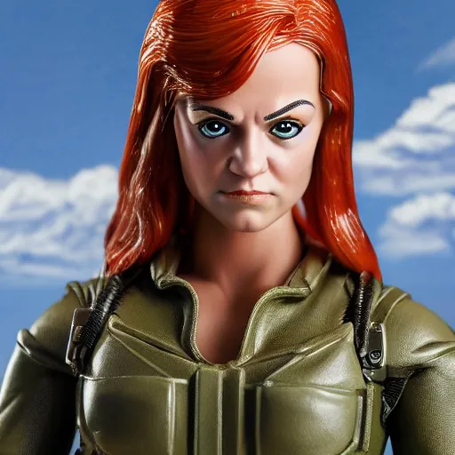 Image similar to lady jane from hasbro g. i joe 8 k hyperdetailed photorealism