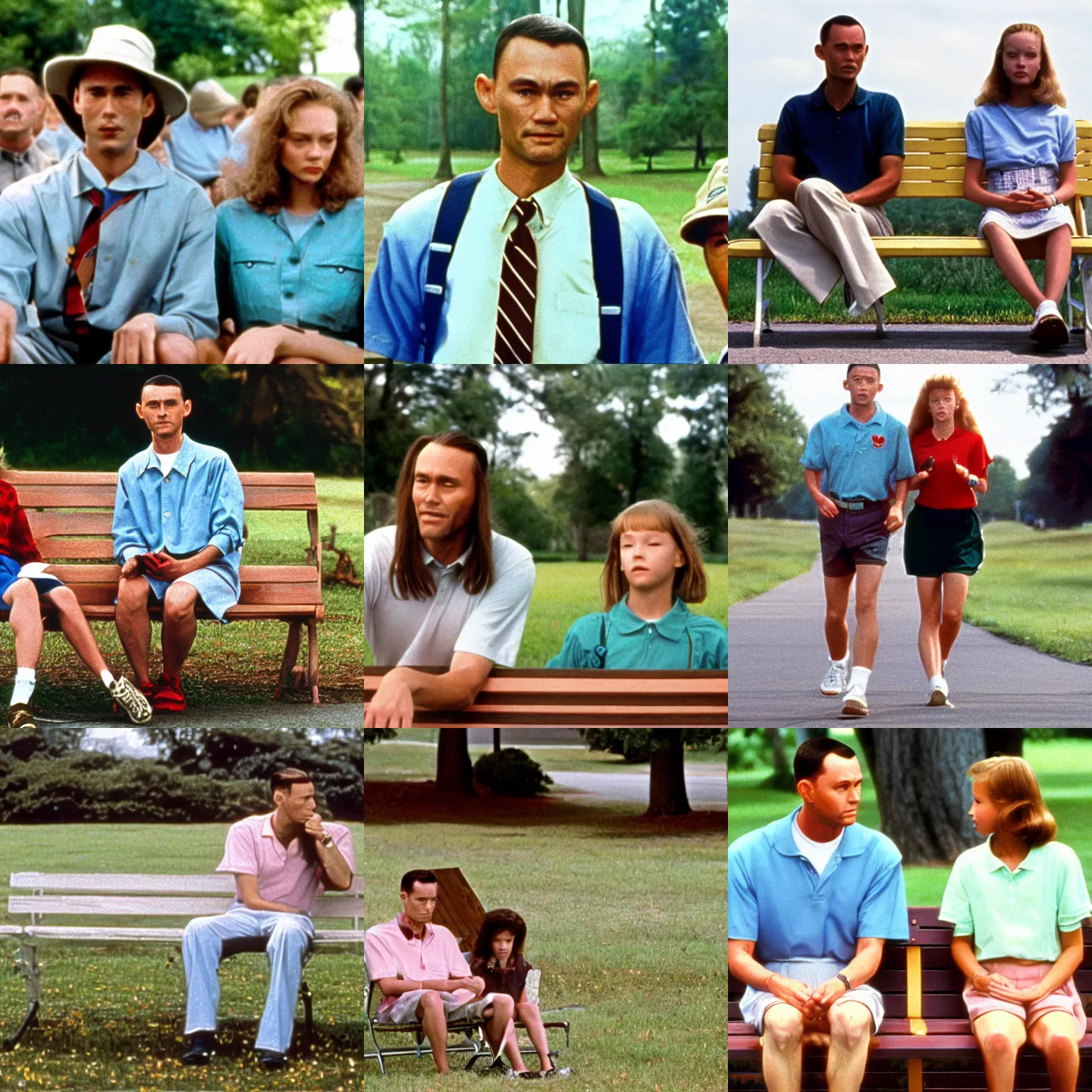 Prompt: forrest gump ( 1 9 9 4 )