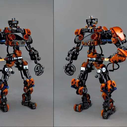 Image similar to gigachad as a bionicle