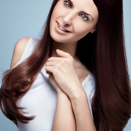 Image similar to ragazza con capelli ramati