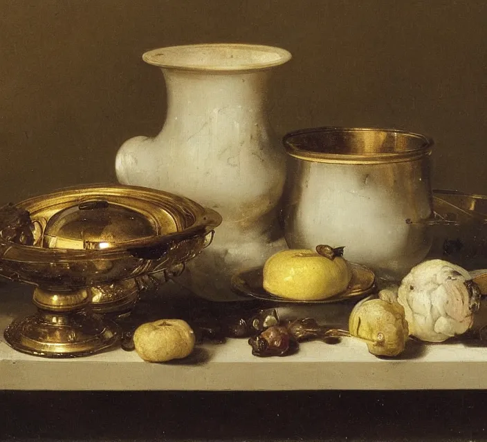 Image similar to still life by willem claesz heda