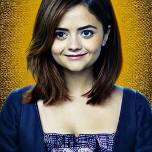 Image similar to jenna coleman as anime