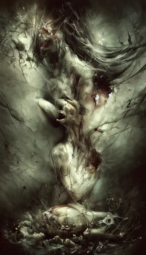 Image similar to The end of an organism, by ryohei hase