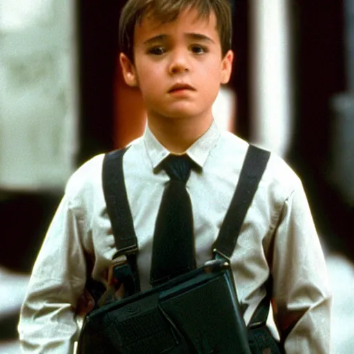 Image similar to still of Xavi Hernandez in The Sixth Sense (1999) as Osment