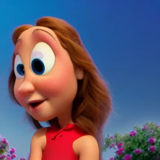 Prompt: remy lacroix in a pixar movie