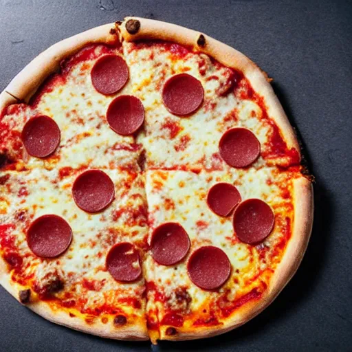 Image similar to pizza