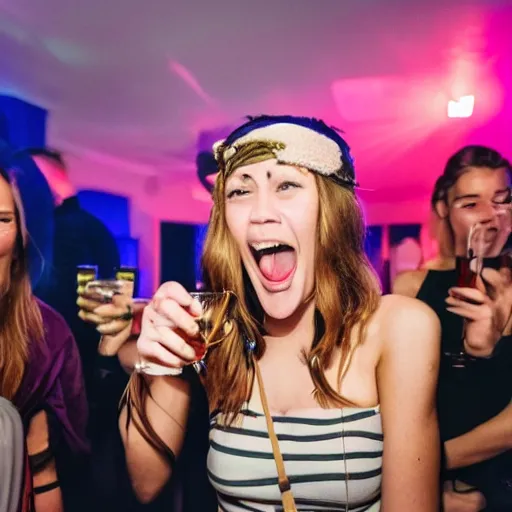 Image similar to most extroverted human on a party