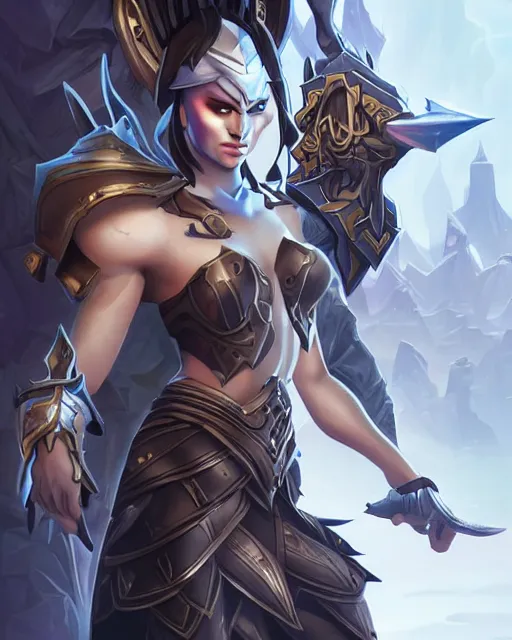 Prompt: The Dark Elf Queen as a Fortnite character digital illustration portrait design by, Mark Brooks and Brad Kunkle and Artgerm, detailed, soft lighting