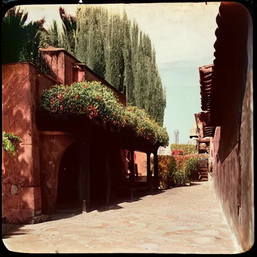 Prompt: photo, tlaquepaque, cornelius vanderbilt, kodak ektachrome 1 2 0,