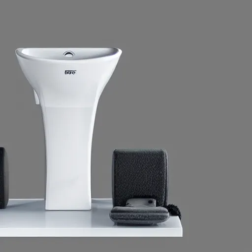 Image similar to the apple bidet product photo studio lighting apple product