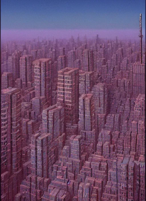 Prompt: densely populated megapolis city, highly detailed, science fiction, Edward Hopper and James Gilleard, Zdzislaw Beksinski highly detailed