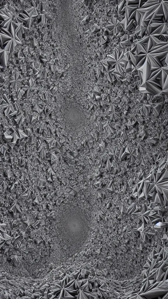 Prompt: 3d fractal background by Escher, psychedelic, mandelbulb 3d, digital art, high details, depth of field, hard lighting, trending on artstation, deviantart, octane render, HD, 8k, eric zener, elson peter, zdzisław beksiński
