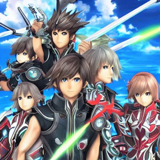 Image similar to xenoblade chronicles