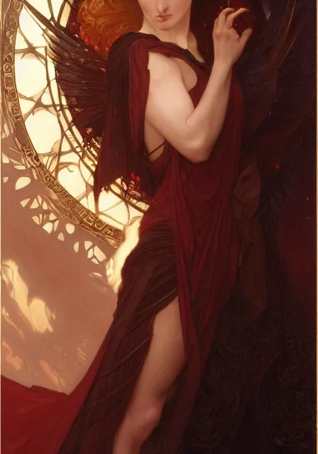 Image similar to vampires, intricate, elegant, highly detailed, digital painting, artstation, concept art, smooth, sharp focus, illustration, art by artgerm and greg rutkowski and alphonse mucha and william - adolphe bouguereau