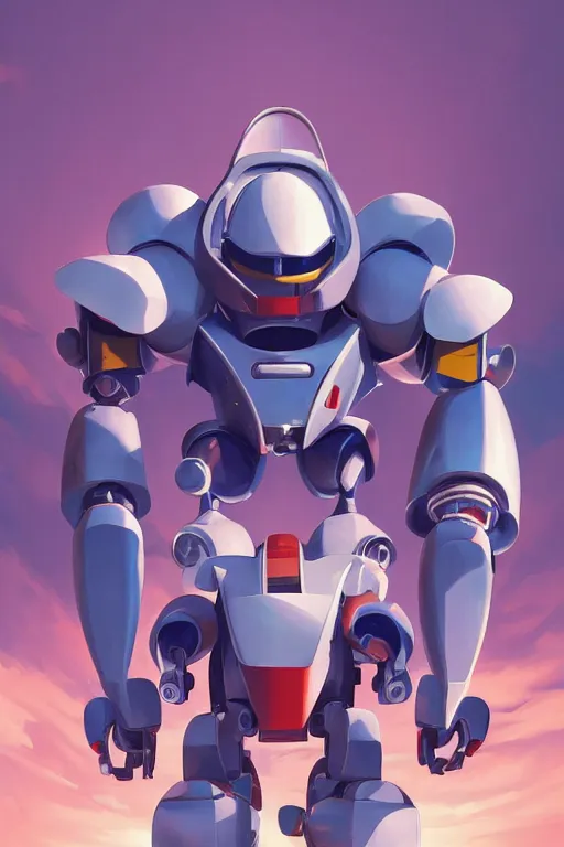 Image similar to metabots medabots medarotto medarot robot minimalist comics, behance hd by jesper ejsing, by rhads, makoto shinkai and lois van baarle, ilya kuvshinov, rossdraws global illumination ray tracing hdr radiating a glowing aura