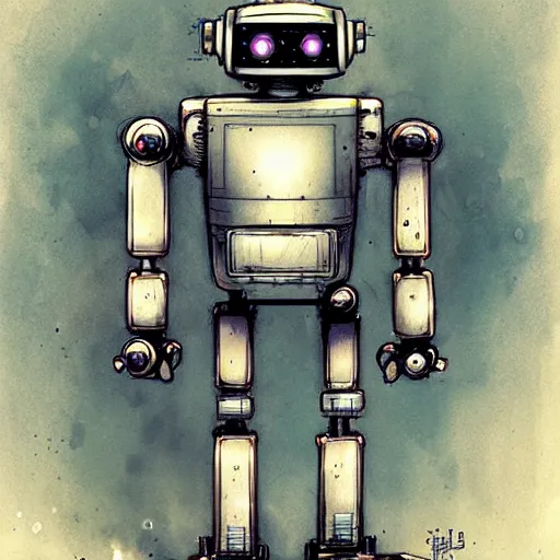 Image similar to robot by jean - baptiste monge